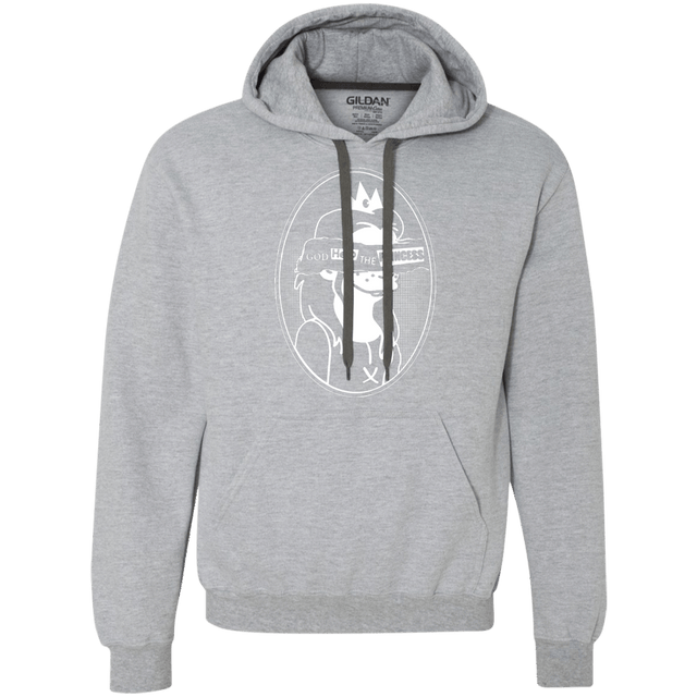 Sweatshirts Sport Grey / S God Help The Princess Premium Fleece Hoodie