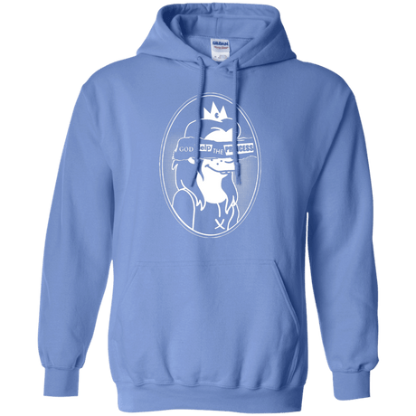 Sweatshirts Carolina Blue / S God Help The Princess Pullover Hoodie