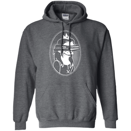 Sweatshirts Dark Heather / S God Help The Princess Pullover Hoodie