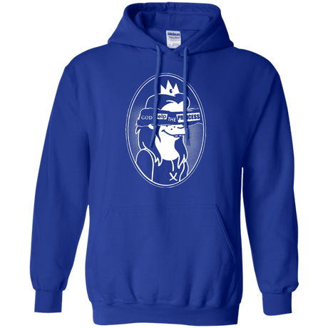 Sweatshirts Royal / S God Help The Princess Pullover Hoodie