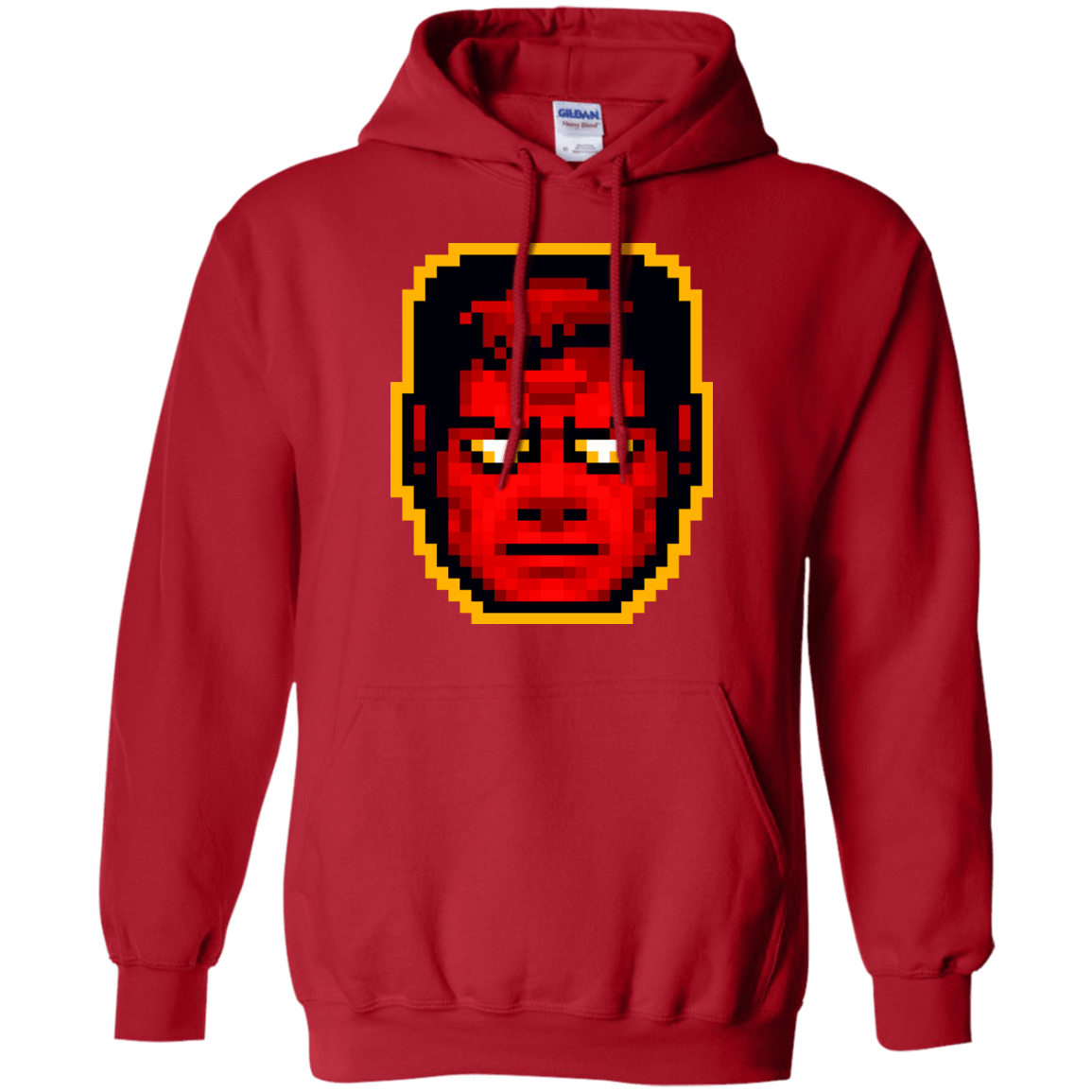 Sweatshirts Red / Small God Mode Pullover Hoodie