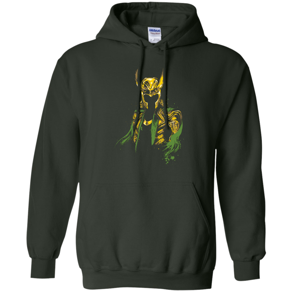 Sweatshirts Forest Green / S God of Mischief Pullover Hoodie