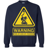 Sweatshirts Navy / S God of Thunder Crewneck Sweatshirt