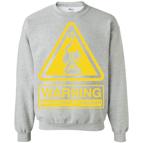 Sweatshirts Sport Grey / S God of Thunder Crewneck Sweatshirt