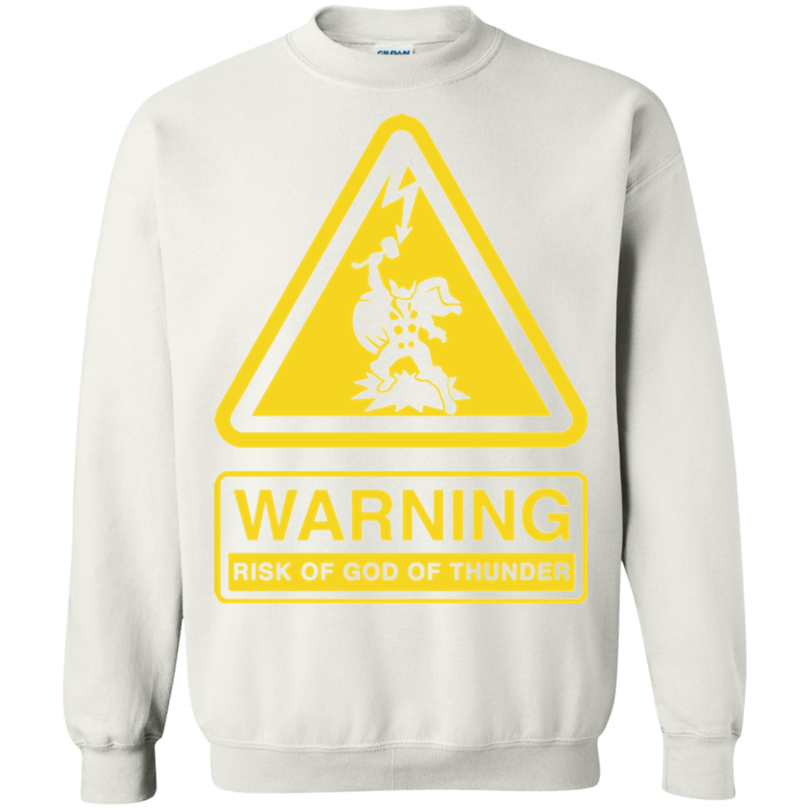 Sweatshirts White / S God of Thunder Crewneck Sweatshirt