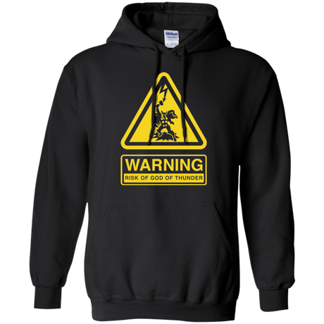 Sweatshirts Black / S God of Thunder Pullover Hoodie