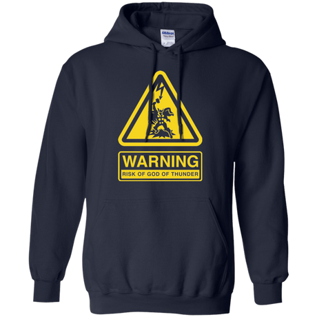 Sweatshirts Navy / S God of Thunder Pullover Hoodie