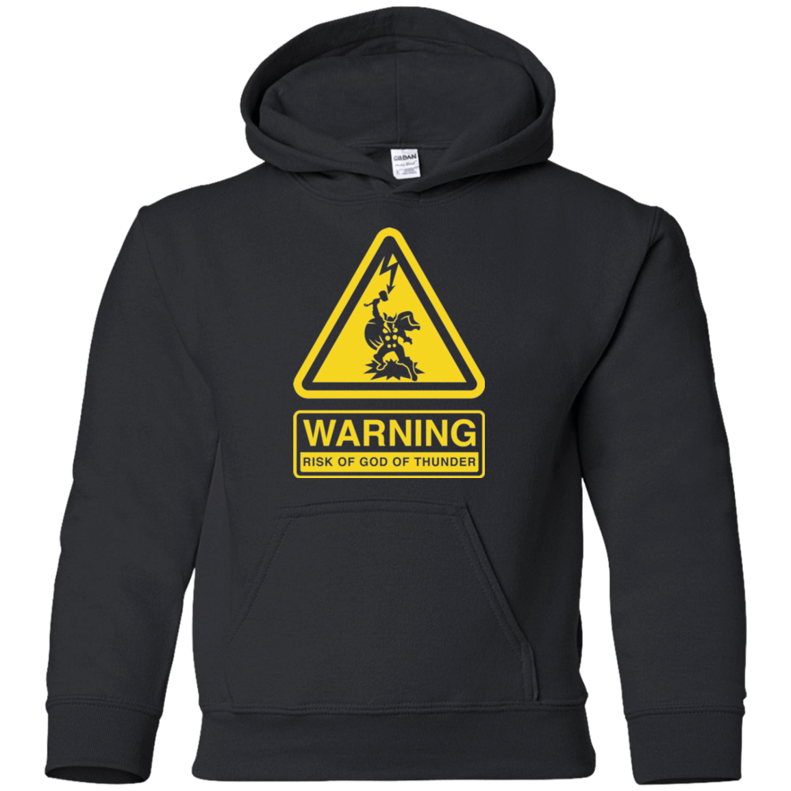 Sweatshirts Black / YS God of Thunder Youth Hoodie