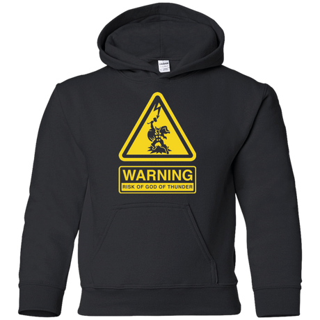 Sweatshirts Black / YS God of Thunder Youth Hoodie
