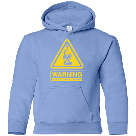 Sweatshirts Carolina Blue / YS God of Thunder Youth Hoodie