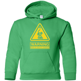 Sweatshirts Irish Green / YS God of Thunder Youth Hoodie