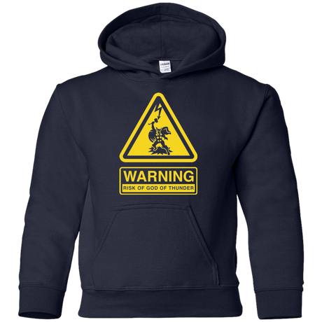 Sweatshirts Navy / YS God of Thunder Youth Hoodie