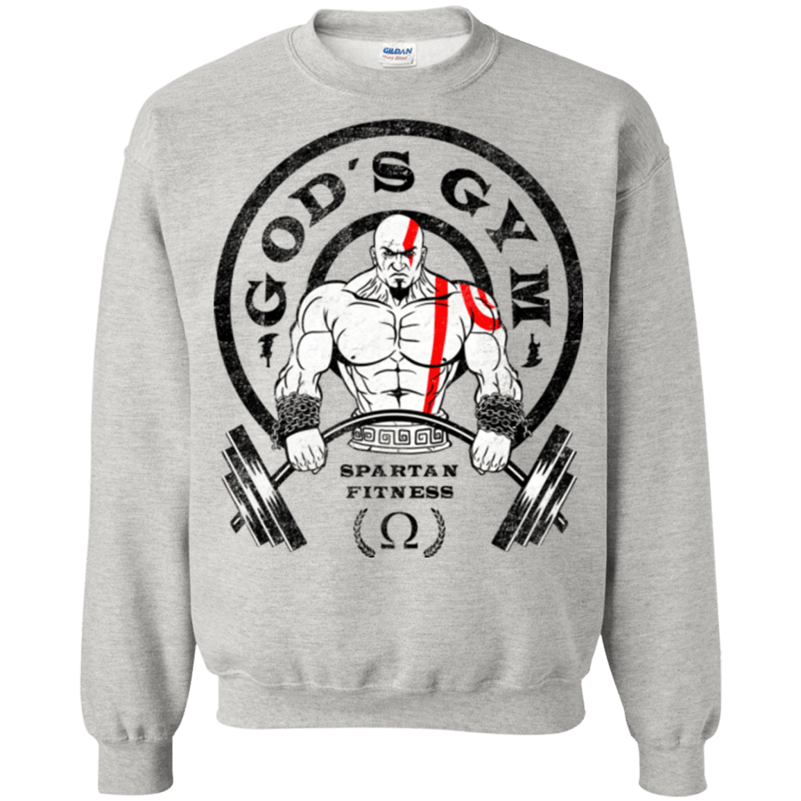 Sweatshirts Ash / Small God's Gym Crewneck Sweatshirt