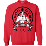 Sweatshirts Red / Small God's Gym Crewneck Sweatshirt
