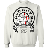 Sweatshirts White / Small God's Gym Crewneck Sweatshirt