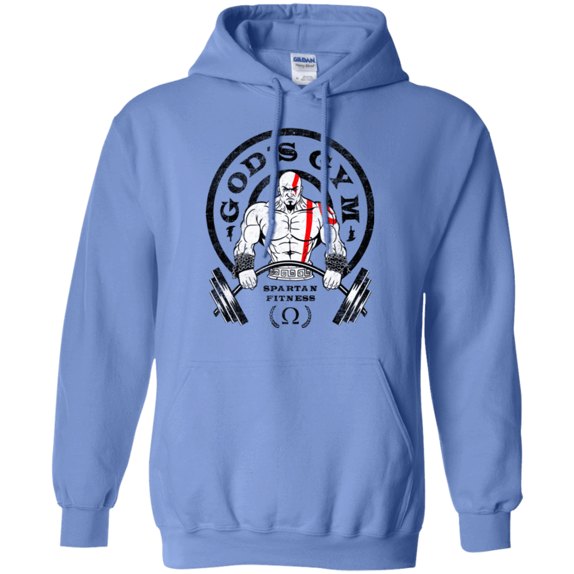 Sweatshirts Carolina Blue / Small God's Gym Pullover Hoodie