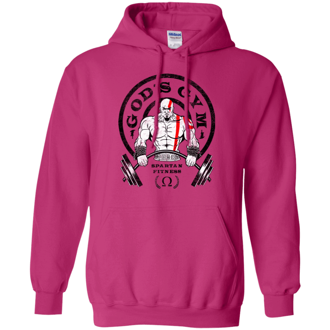 Sweatshirts Heliconia / Small God's Gym Pullover Hoodie