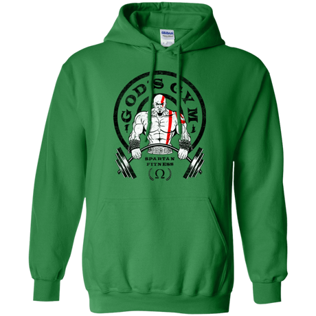 Sweatshirts Irish Green / Small God's Gym Pullover Hoodie