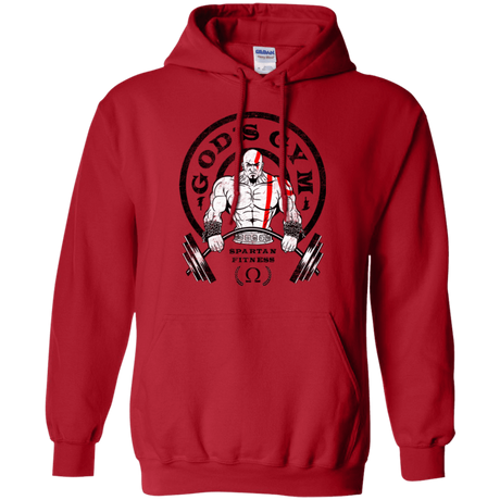 Sweatshirts Red / Small God's Gym Pullover Hoodie