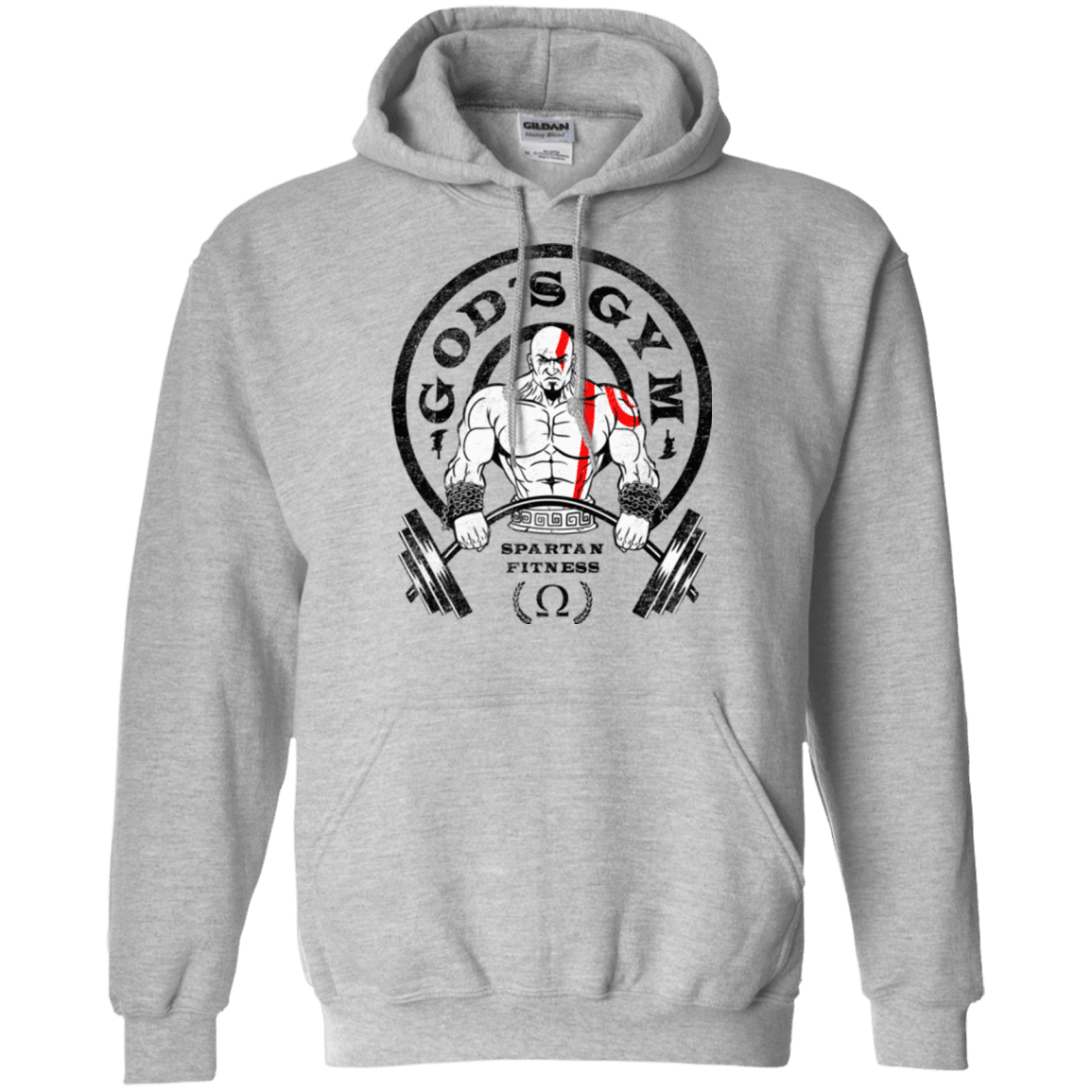 Sweatshirts Sport Grey / Small God's Gym Pullover Hoodie