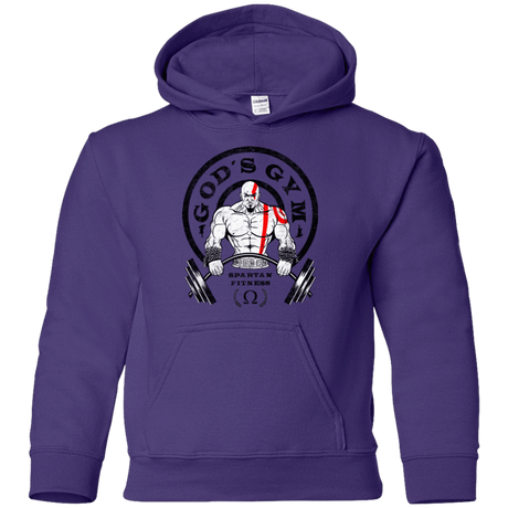 Sweatshirts Purple / YS God's Gym Youth Hoodie