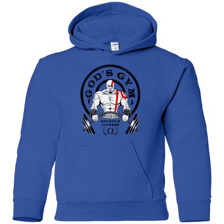 Sweatshirts Royal / YS God's Gym Youth Hoodie