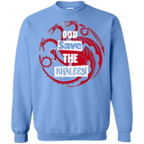 Sweatshirts Carolina Blue / Small God save Crewneck Sweatshirt