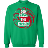 Sweatshirts Irish Green / Small God save Crewneck Sweatshirt