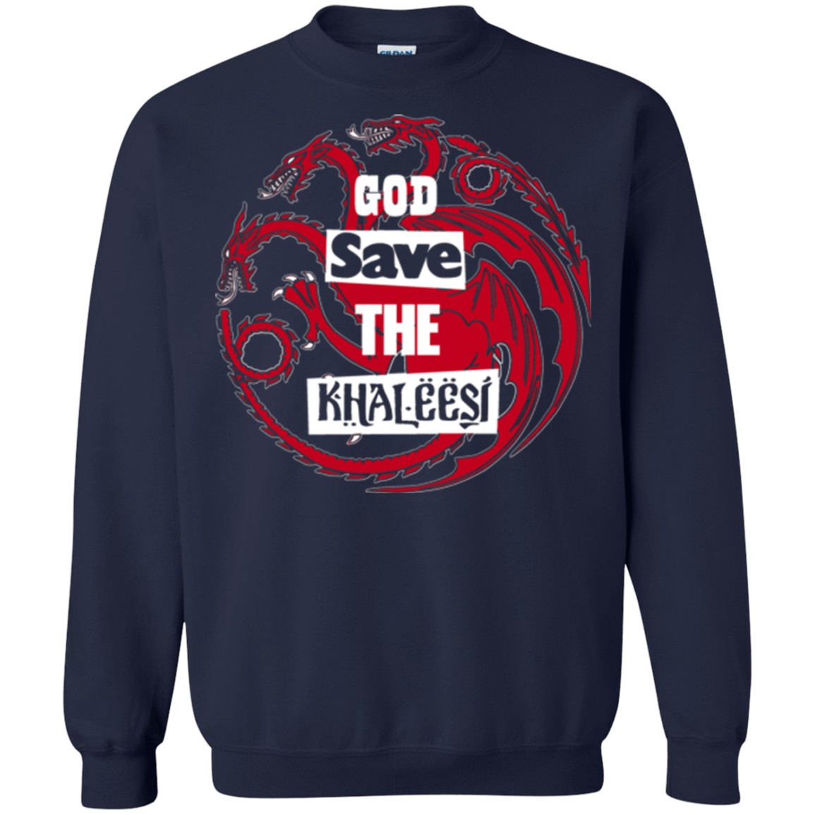Sweatshirts Navy / Small God save Crewneck Sweatshirt