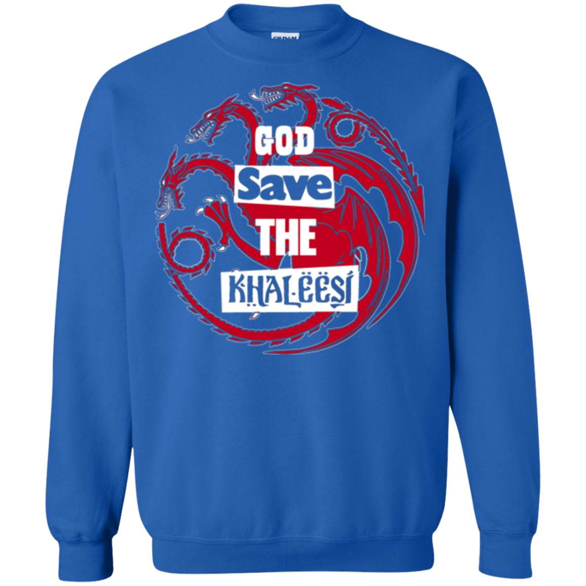Sweatshirts Royal / Small God save Crewneck Sweatshirt