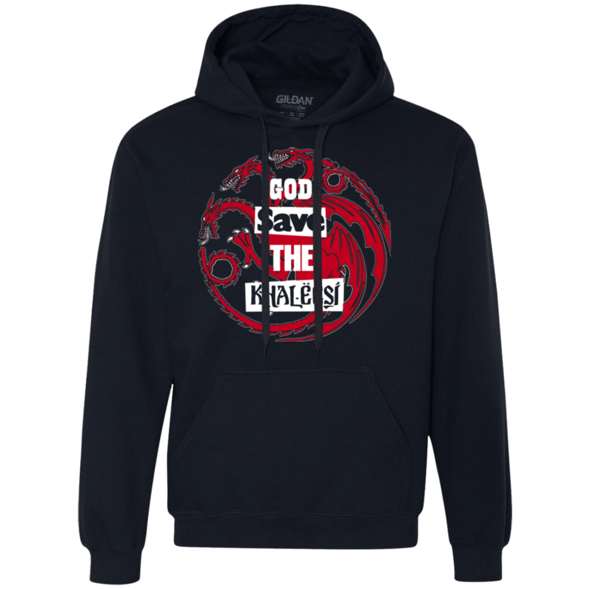 Sweatshirts Navy / Small God save Premium Fleece Hoodie