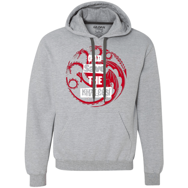 Sweatshirts Sport Grey / Small God save Premium Fleece Hoodie