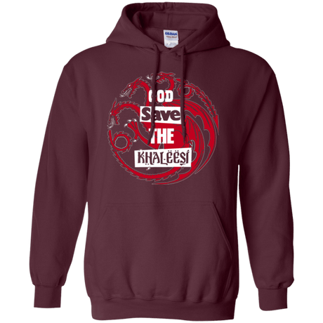 Sweatshirts Maroon / Small God save Pullover Hoodie