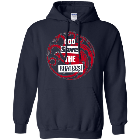 Sweatshirts Navy / Small God save Pullover Hoodie
