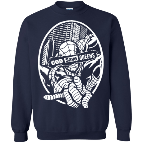 Sweatshirts Navy / Small GOD SAVE QUEENS Crewneck Sweatshirt