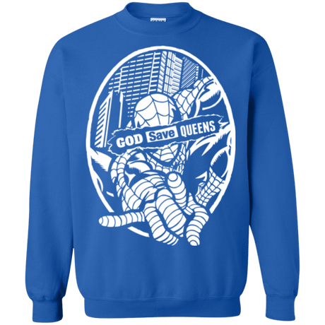 Sweatshirts Royal / Small GOD SAVE QUEENS Crewneck Sweatshirt
