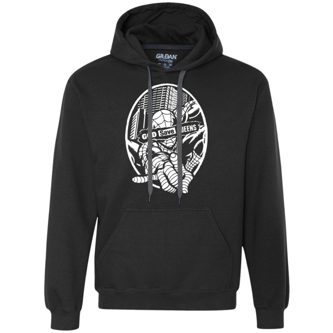 Sweatshirts Black / Small GOD SAVE QUEENS Premium Fleece Hoodie
