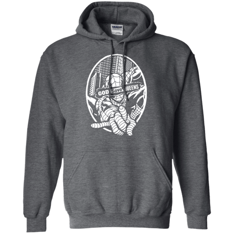 Sweatshirts Dark Heather / Small GOD SAVE QUEENS Pullover Hoodie