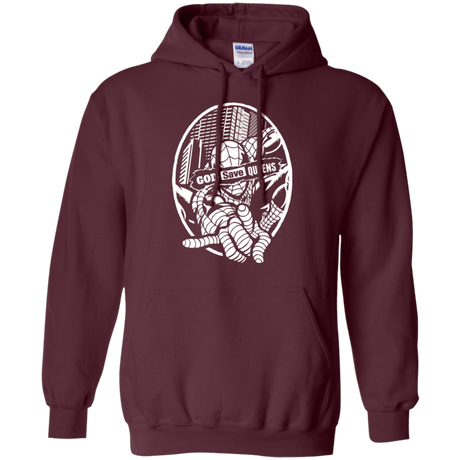 Sweatshirts Maroon / Small GOD SAVE QUEENS Pullover Hoodie