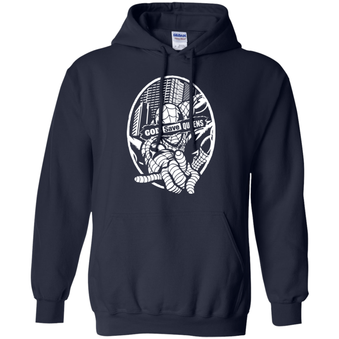 Sweatshirts Navy / Small GOD SAVE QUEENS Pullover Hoodie