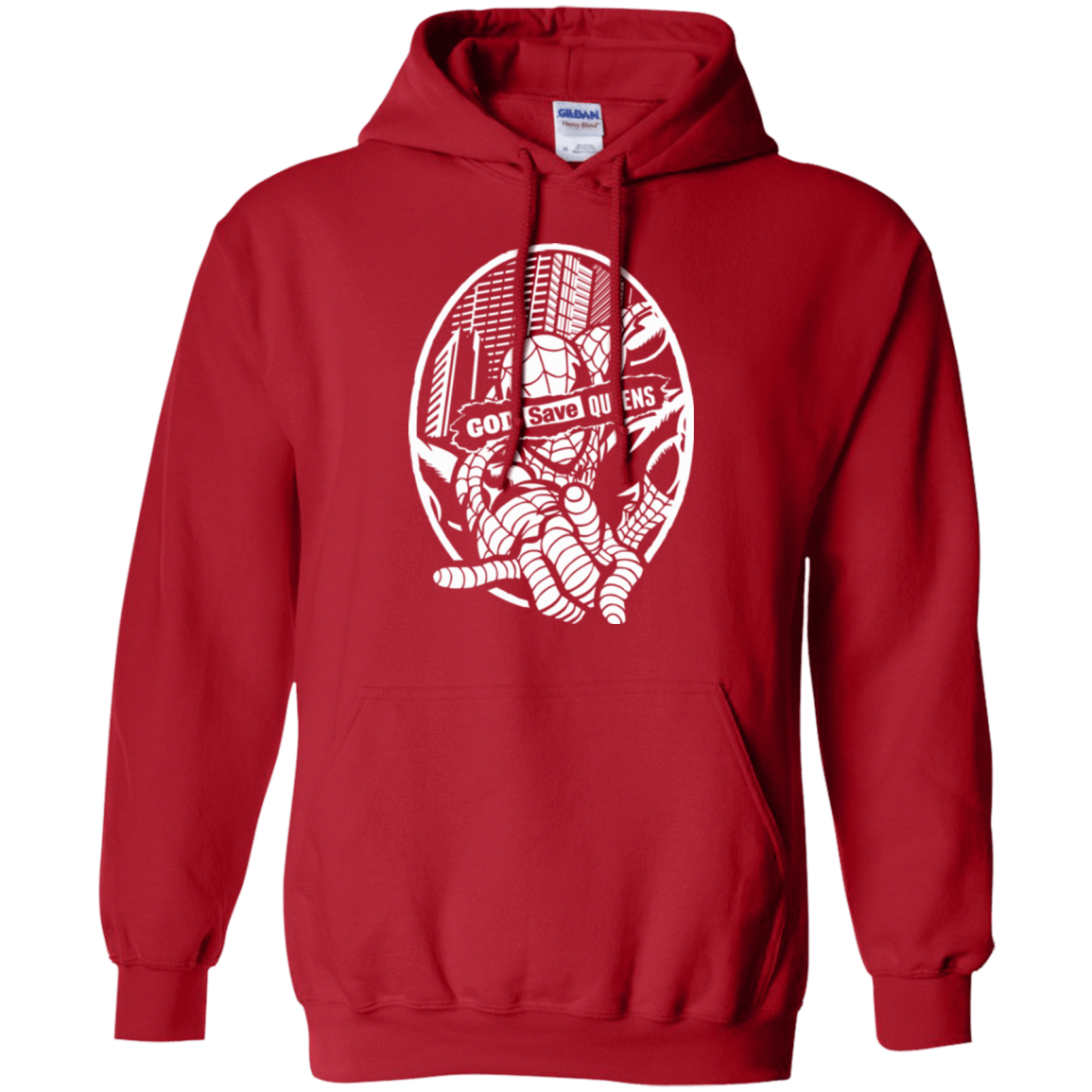 Sweatshirts Red / Small GOD SAVE QUEENS Pullover Hoodie