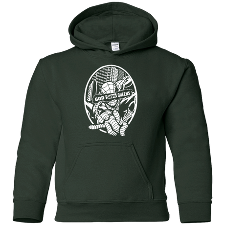 Sweatshirts Forest Green / YS GOD SAVE QUEENS Youth Hoodie