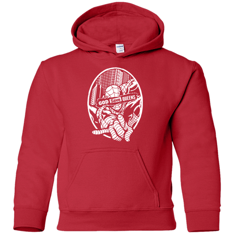 Sweatshirts Red / YS GOD SAVE QUEENS Youth Hoodie