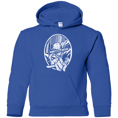 Sweatshirts Royal / YS GOD SAVE QUEENS Youth Hoodie