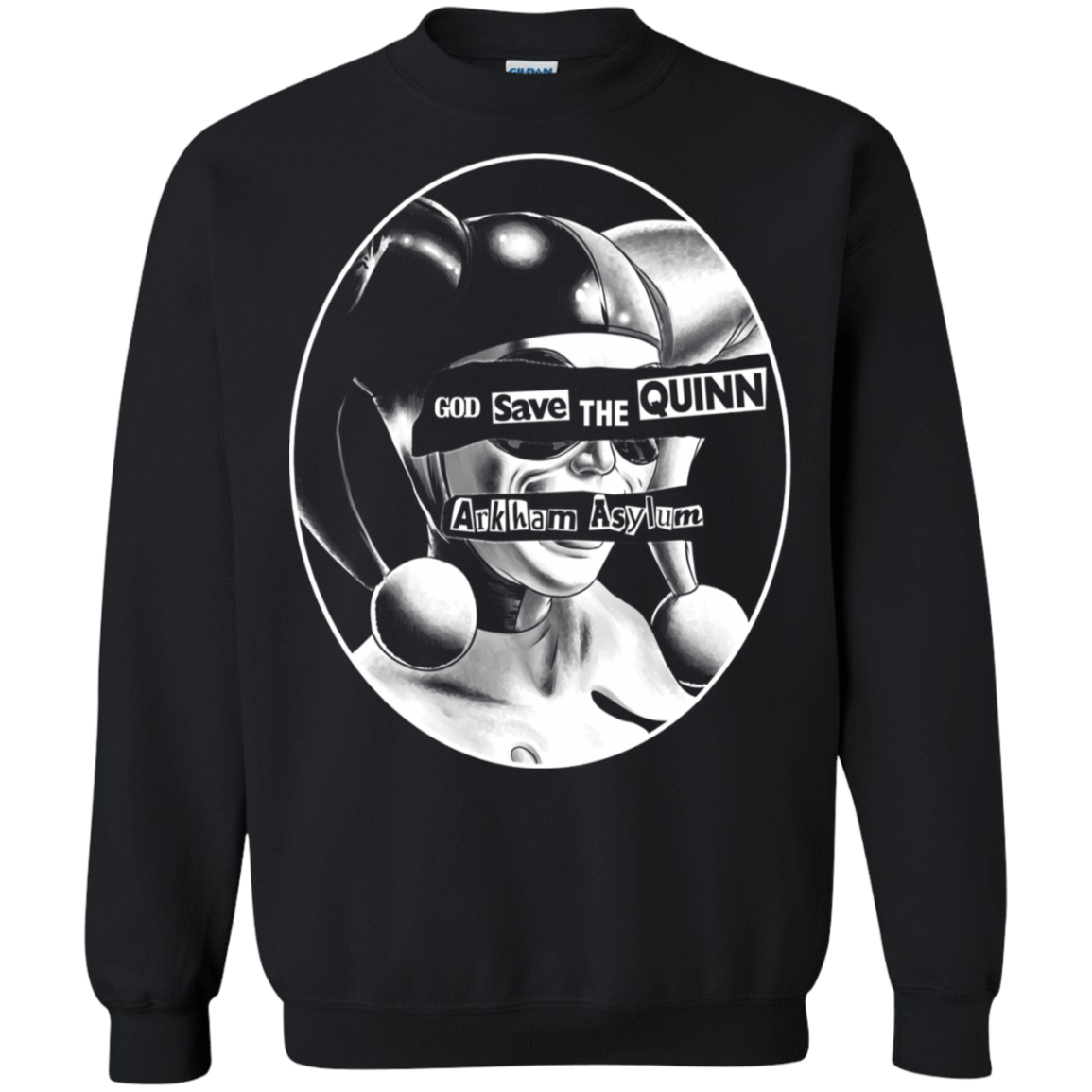 Sweatshirts Black / S God Save The Quinn Crewneck Sweatshirt