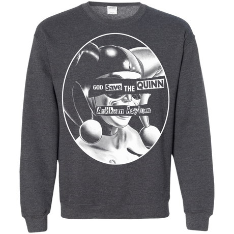 Sweatshirts Dark Heather / S God Save The Quinn Crewneck Sweatshirt