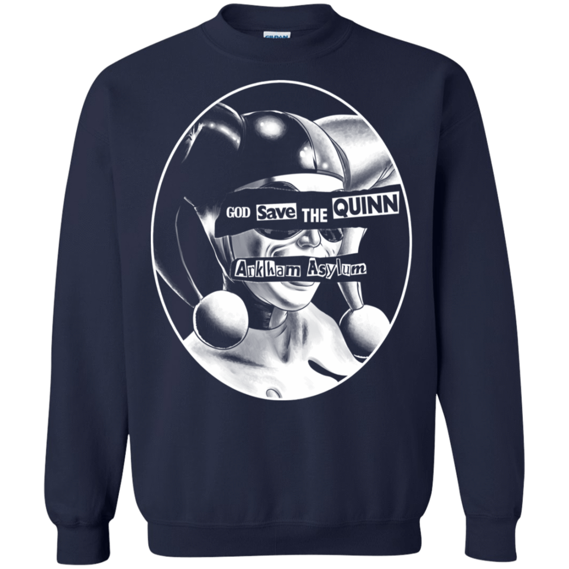 Sweatshirts Navy / S God Save The Quinn Crewneck Sweatshirt