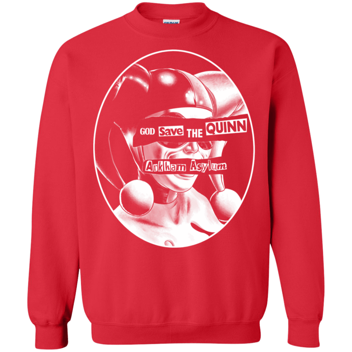 Sweatshirts Red / S God Save The Quinn Crewneck Sweatshirt