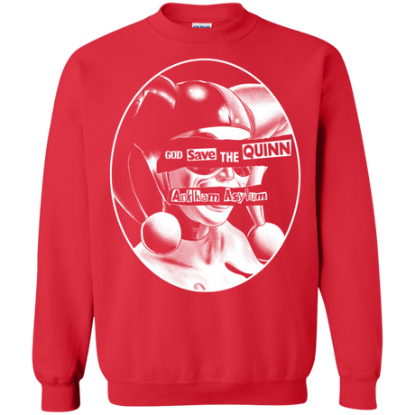 Sweatshirts Red / S God Save The Quinn Crewneck Sweatshirt