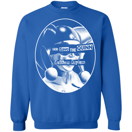 Sweatshirts Royal / S God Save The Quinn Crewneck Sweatshirt